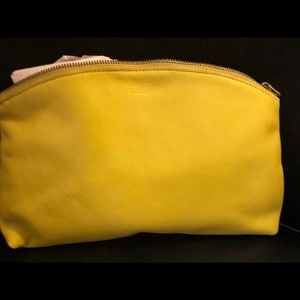 Baggu leather pouch